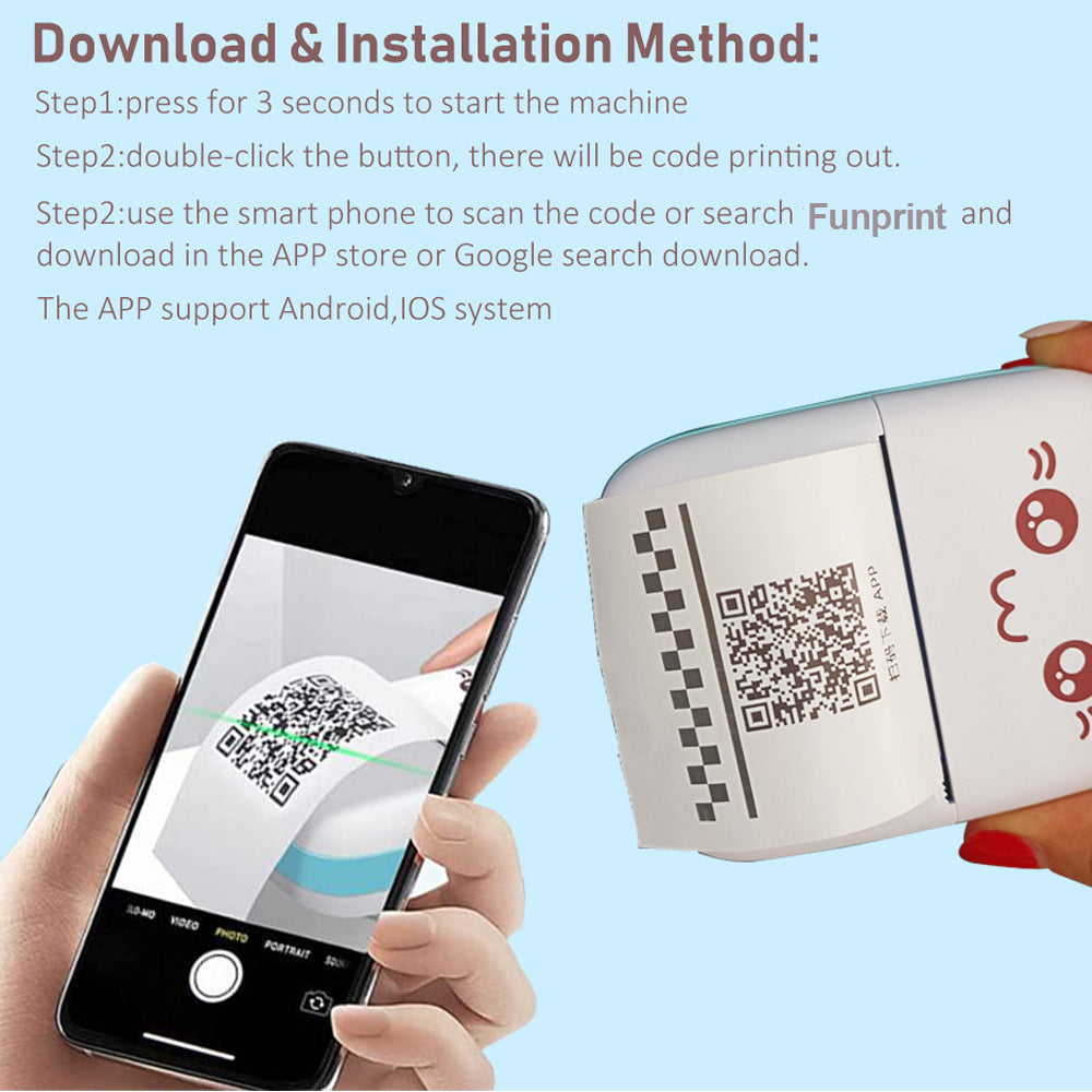 Mini Bluetooth Thermal Printer
