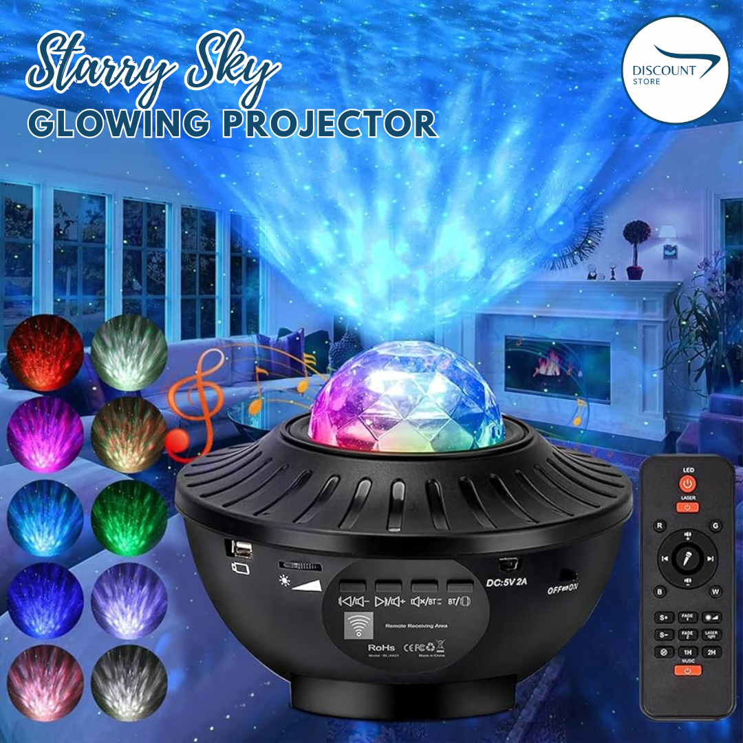 Galaxy Projector Starry Sky Night Lamp - (IMPORTED)