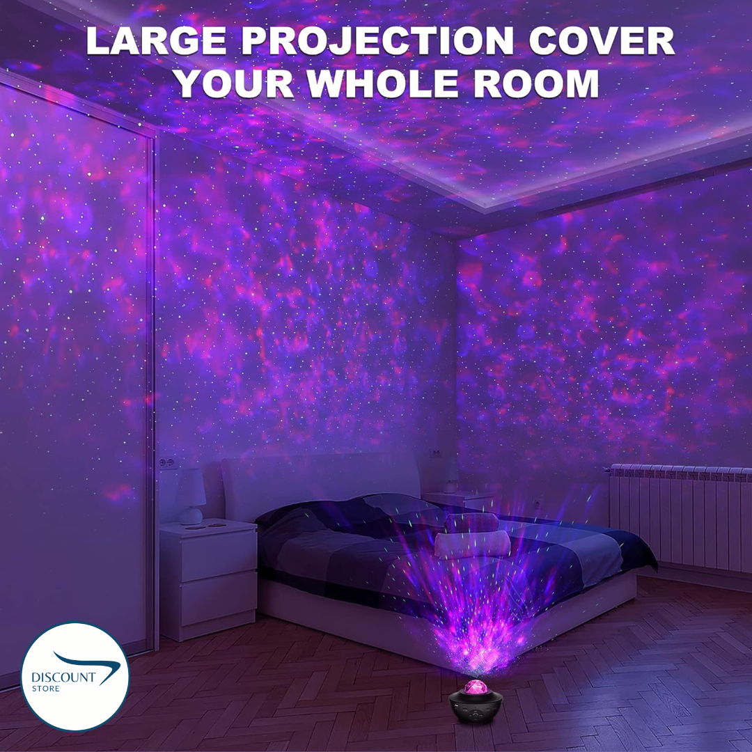 Galaxy Projector Starry Sky Night Lamp - (IMPORTED)