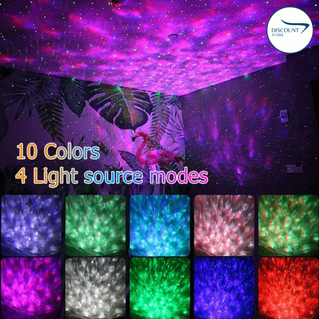 Galaxy Projector Starry Sky Night Lamp - (IMPORTED)