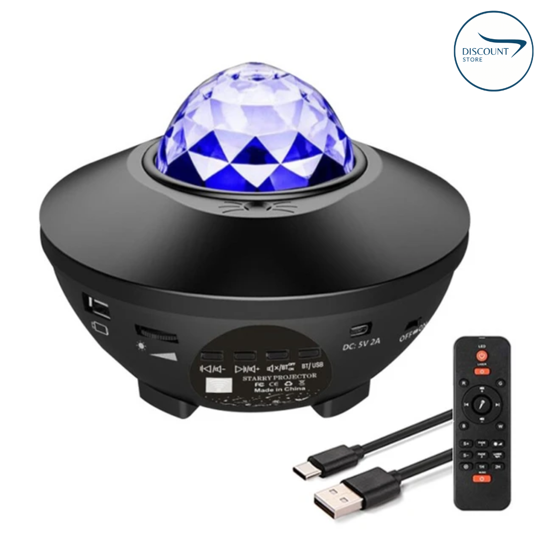 Galaxy Projector Starry Sky Night Lamp - (IMPORTED)