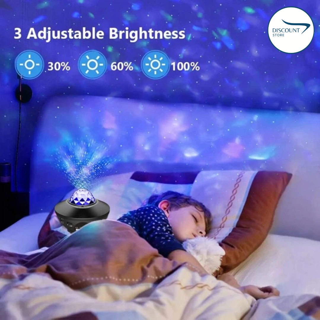 Galaxy Projector Starry Sky Night Lamp - (IMPORTED)