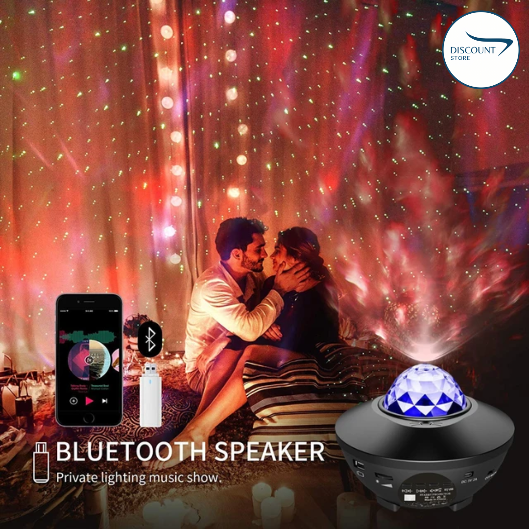 Galaxy Projector Starry Sky Night Lamp - (IMPORTED)