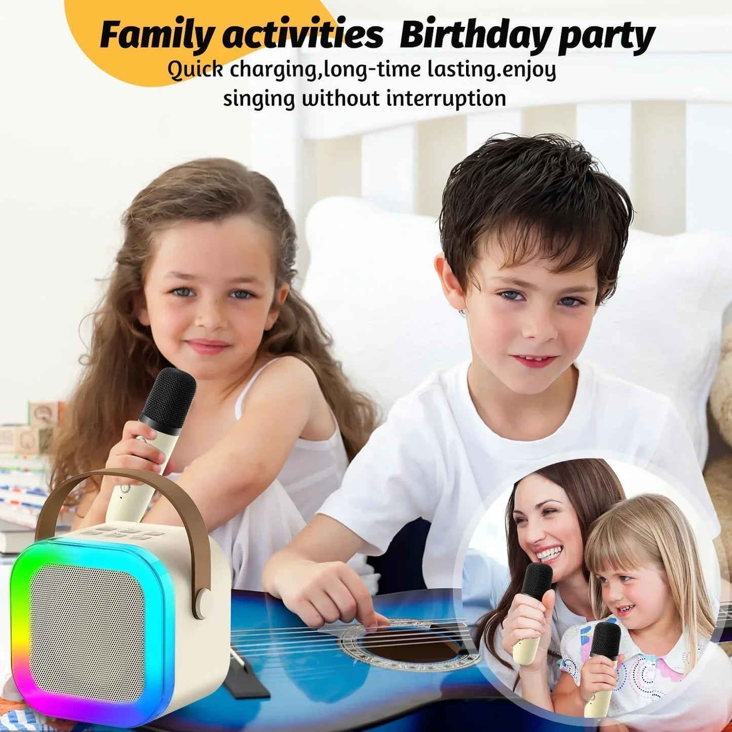 K12 Karaoke Speaker with Wireless Microphone