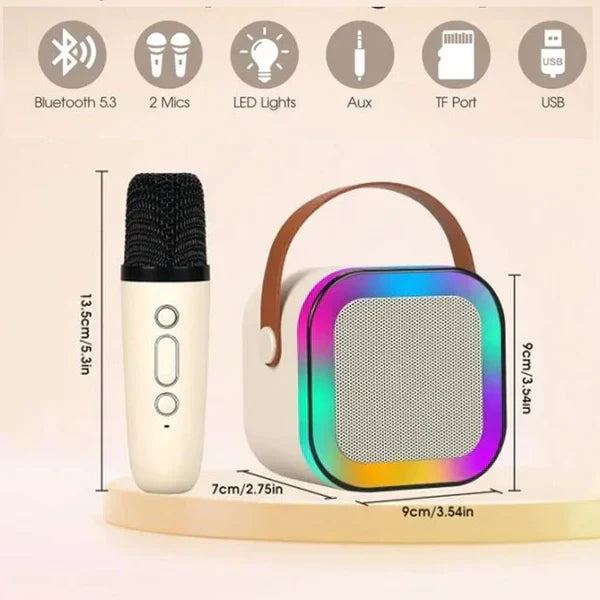 K12 Karaoke Speaker with Wireless Microphone