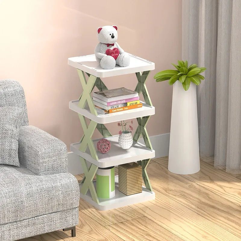 High Quality Foldable X Shape Shoe Rack 5 Layer