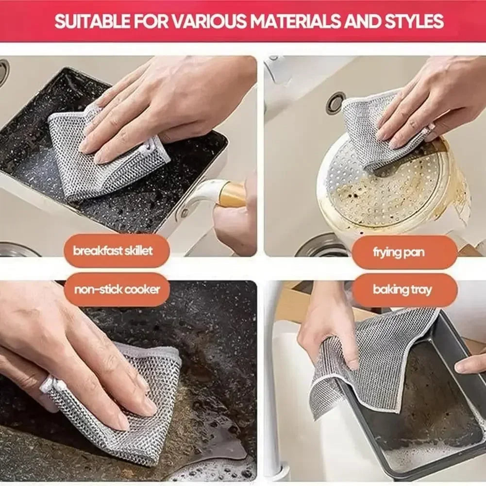 Metal Wire Dishwashing Rags