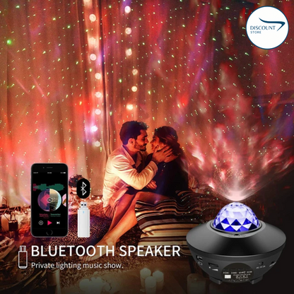 Galaxy Projector Starry Sky Night Lamp - (IMPORTED)