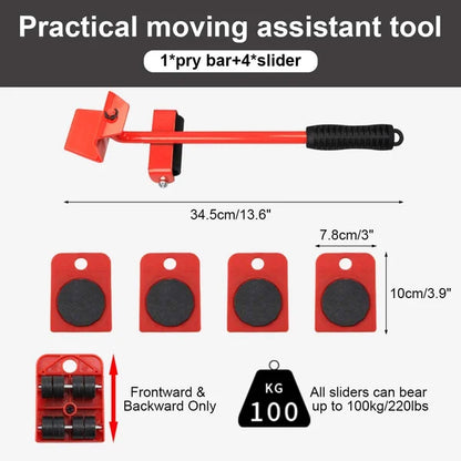 Furniture Lift Mover Tool Set -